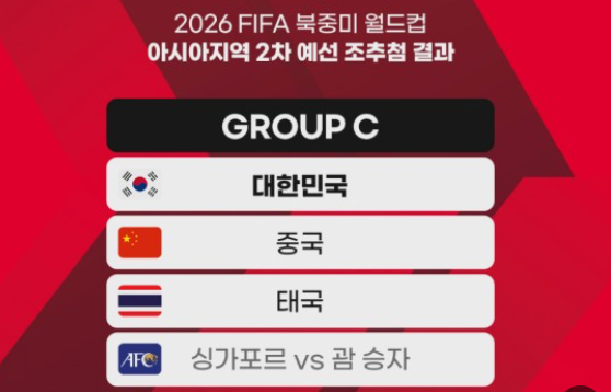 월드컵 중계 포스터