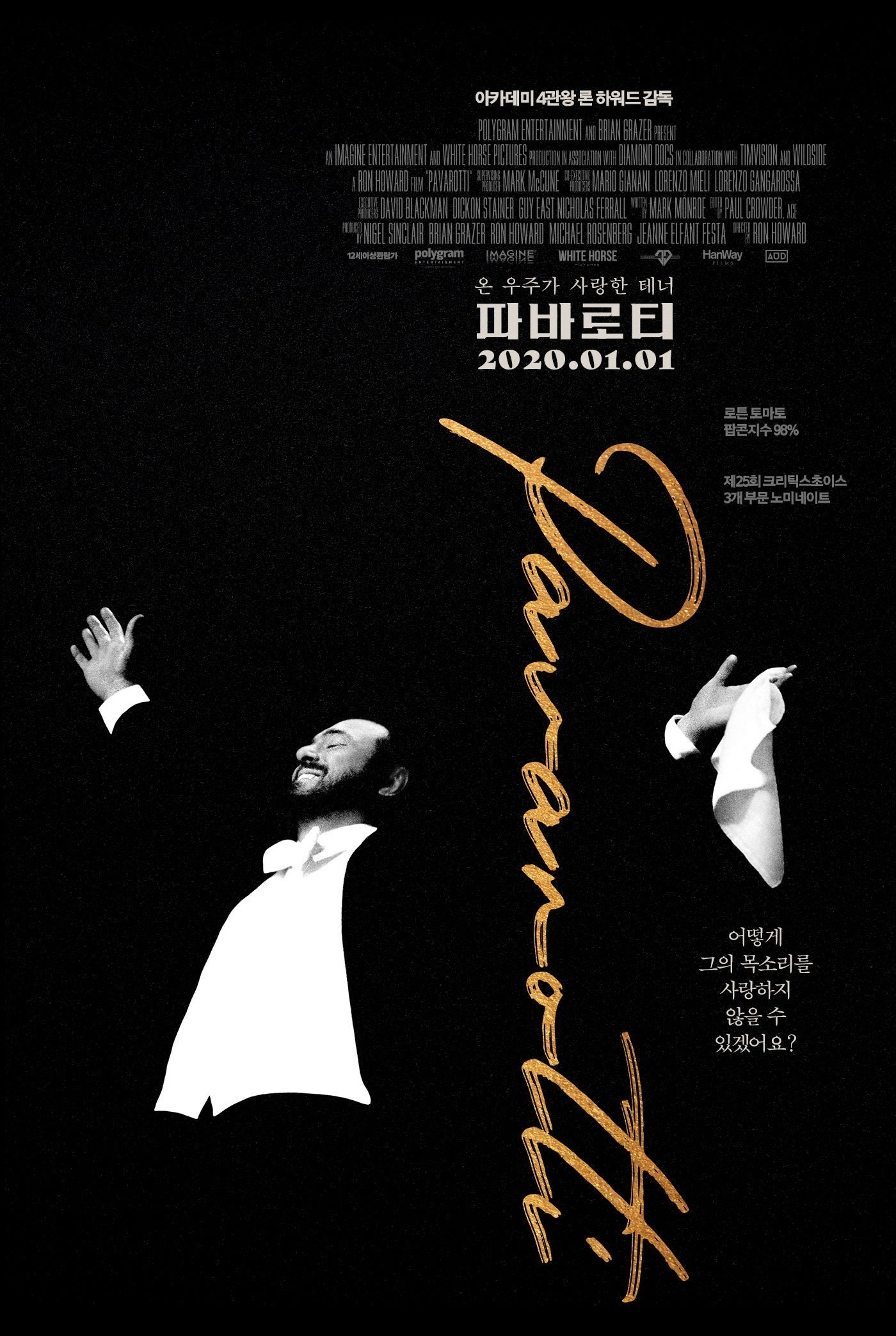 파바로티 포스터